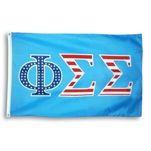 Phi Sigma Sigma Sorority Flag